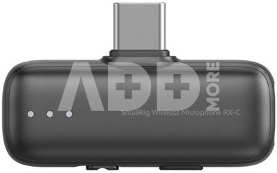 SmallRig 5715 S 70 Wireless Microphone with Multi-Device Compatibility (Black)
