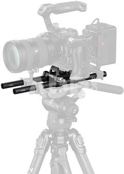 SmallRig 6761 Arca-Type Mount Plate with 15mm Dual Rod Clamp