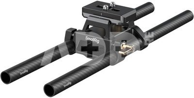 SmallRig 6761 Arca-Type Mount Plate with 15mm Dual Rod Clamp