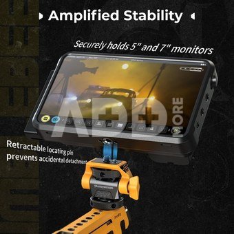SmallRig Swivel and Tilt Adjustable Monitor Support with Cold Shoe（BumbleBee Edition）5519