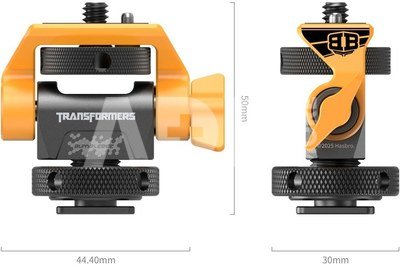 SmallRig Swivel and Tilt Adjustable Monitor Support with Cold Shoe（BumbleBee Edition）5519