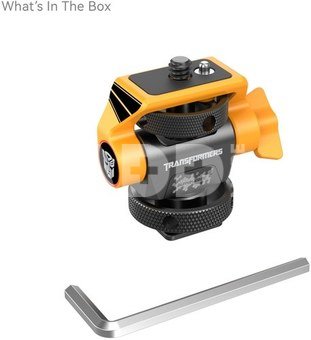 SmallRig Swivel and Tilt Adjustable Monitor Support with Cold Shoe（BumbleBee Edition）5519