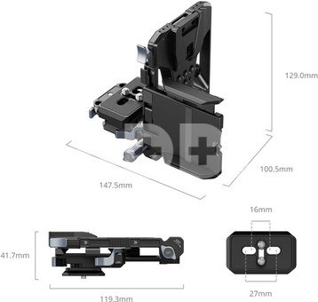 SmallRig 5315 V-Mount Battery Mount Plate Kit Pro