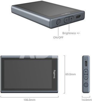 SmallRig 4850 Wireless Video Monitor for Phone