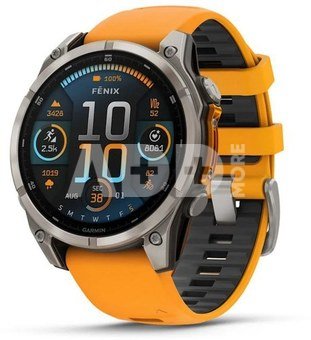 SMARTWATCH FENIX 8 SAPPHIRE/ORANGE 010-02905-11 GARMIN