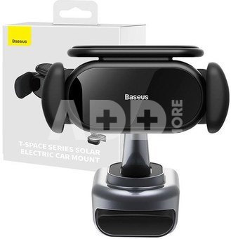 Solar electric car mount Baseus T-Space (black)