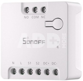 SONOFF MINI-D išmanioji relė su sausu kontaktu Wi-Fi, Matter