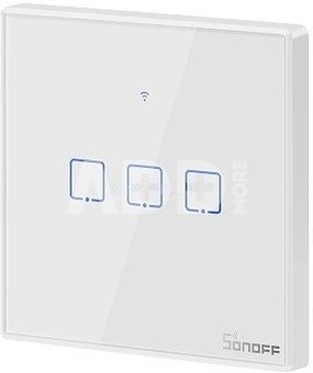 SONOFF TX išmanusis sieninis jungiklis T2EU3C, Wi-Fi, RF