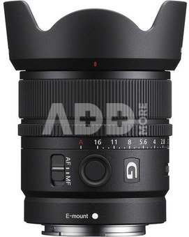 Sony E 15mm f/1.4 G Lens