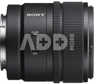 Sony E 15mm f/1.4 G Lens