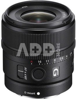 Sony E 15mm f/1.4 G Lens