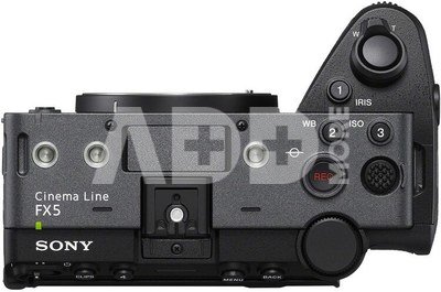 Sony FX5 su XLR laikikliu