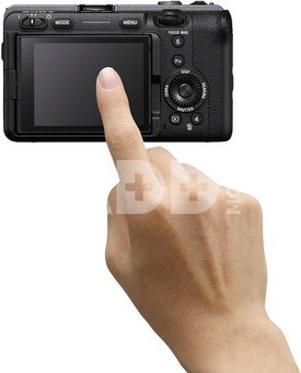 Sony FX30 su XLR rankena
