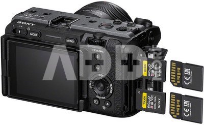 Sony FX30 su XLR rankena