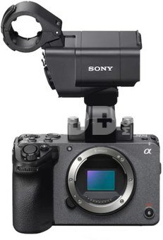 Sony FX30 su XLR rankena