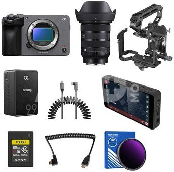Sony PRO videografo komplektas profesionaliam filmavimui
