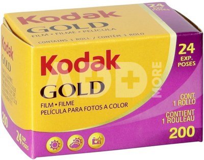 Fotojuostelė Kodak Gold 200/24