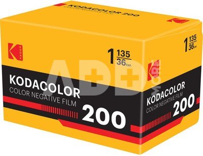 Kodak Kodacolor 200 36 Exposure 35mm Film