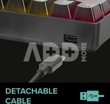 Speedlink keyboard Atmos RGB Rainbow US (SL-670015-BK-US)
