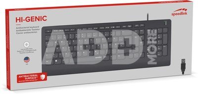 Speedlink keyboard Hi-Genic US (SL-640009-BK-US)