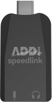 Speedlink soundcard Vigo USB-C (SL-880501-BK)