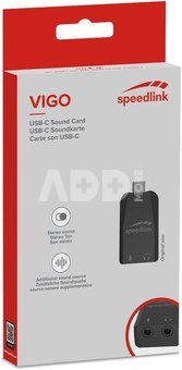 Speedlink soundcard Vigo USB-C (SL-880501-BK)