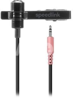 Speedlink SPES Clip-On Microphone, black