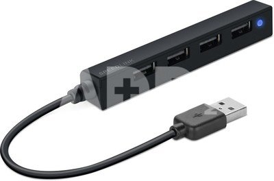 Speedlink USB hub Snappy Slim 4-port (SL-140000-BK)