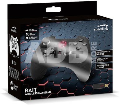 Speedlink wireless gamepad Rait (SL-650110-BK)