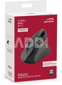Speedlink wireless mouse Piavo Ergonomic Vertical (SL-630019-RRBK)