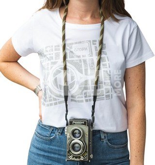 COOPH Rope Camera Strap WB - Plaid Olive 115cm C110080963