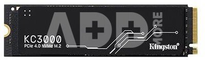 SSD|KINGSTON|4TB|Write speed 7000 MBytes/sec|Read speed 7000 MBytes/sec|MTBF 1800000 hours|SKC3000D/4096G