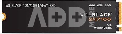 SSD|WESTERN DIGITAL|Black SN7100|4TB|M.2|NVMe|Write speed 6700 MBytes/sec|Read speed 7000 MBytes/sec|TBW 2400 TB|WDS400T4X0E-00CJA0