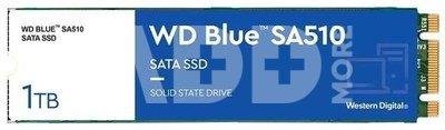 SSD|WESTERN DIGITAL|SA510|1TB|M.2|SATA 3.0|Write speed 520 MBytes/sec|Read speed 560 MBytes/sec|2.38mm|TBW 400 TB|MTBF 1750000 hours|WDS100T3B0B
