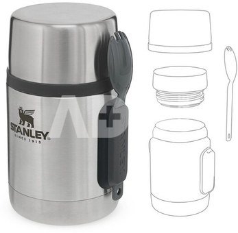 Stanley All In One Food Jar Stainless Steel Set 0,53 L