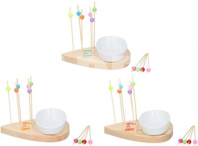 Stovelis užkandžiams set 12 15x11 cm 871125211322
