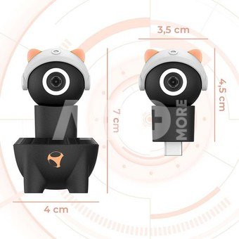 Playcam 1080 2in1 HD Mini Camera For Nintendo Switch Red
