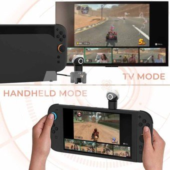 Playcam 1080 2in1 HD Mini Camera For Nintendo Switch Red