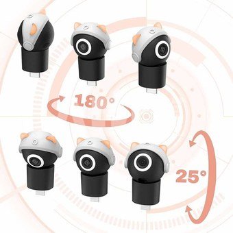 Playcam 1080 2in1 HD Mini Camera For Nintendo Switch Red