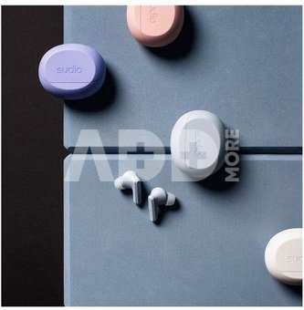 Sudio Earbuds | A3 Pro | Bluetooth | In-ear | Microphone | Powder Blue | Noise canceling | Wireless