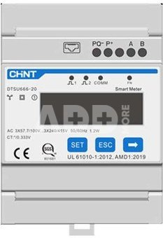 SUNGROW | Three Phase Smart Energy Meter 250A DTSU666-20 indirect measurement (needs CT&lsquo;s)