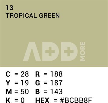 Superior Background Paper 13 Tropical Green 1.35 x 11m