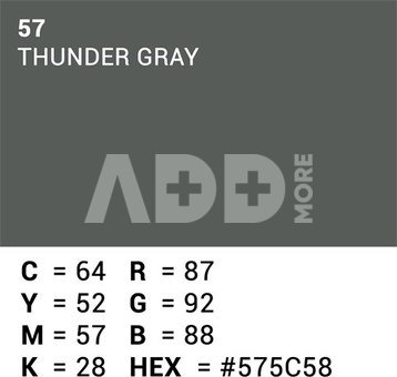 Superior Background Paper 57 Thunder Grey 1.35 x 11m