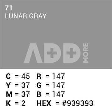 Superior Background Paper 71 Lunar Gray 1.35 x 11m