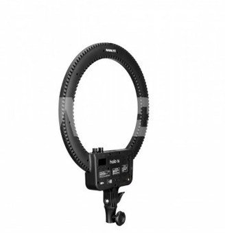 NANLITE Halo 16 Bi-Colour LED Ring Light with carrying bag