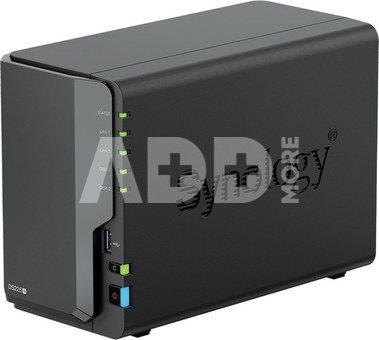 Synology DiskStation | DS225+ | Intel Celeron | J4125 | 2 GB | DDR4 | Black