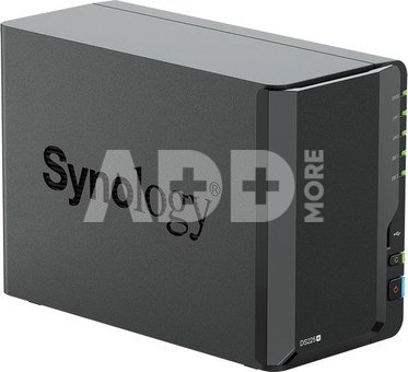Synology DiskStation | DS225+ | Intel Celeron | J4125 | 2 GB | DDR4 | Black