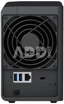 Synology | DS223 | Up to 2 HDD/SSD Hot-Swap | Realtek | RTD1619B | Processor frequency 1.7 GHz | 2 GB | DDR4