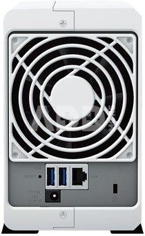 Synology | Tower NAS | DS223j | up to 2 HDD/SSD | Realtek | RTD1619B | Processor frequency 1.7 GHz | 1 GB | DDR4