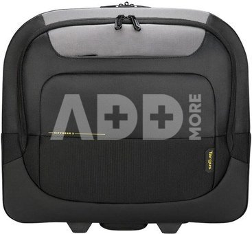 Targus City Gear 17.3" Laptop Roller Black Grey | Targus